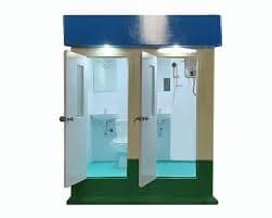 Khu vực công trình cần bố trí nhà vệ sinh di động
